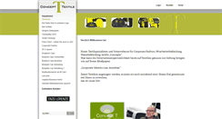 Desktop Screenshot of concept-t-textile.com